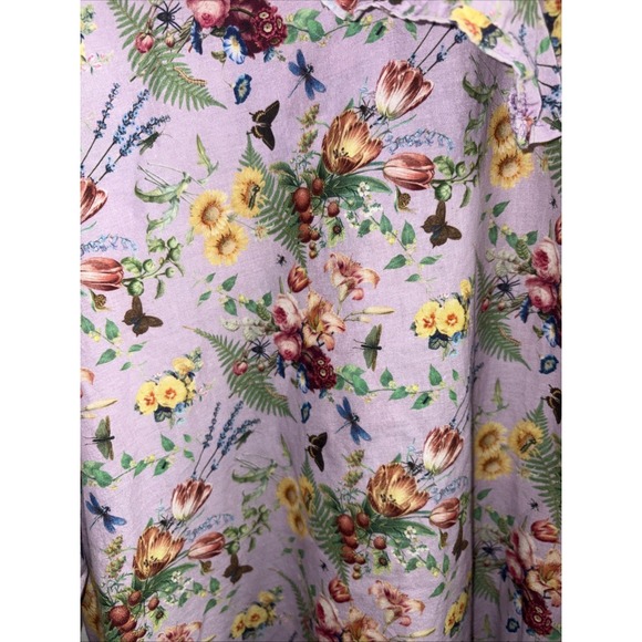 Hopeless Romantic Nightgown 1X/2X Cotton Victorian Ruffles Sleep Dress - Picture 3 of 9